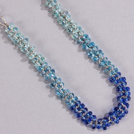 Through the Grapevine Magatama Necklace Viognier